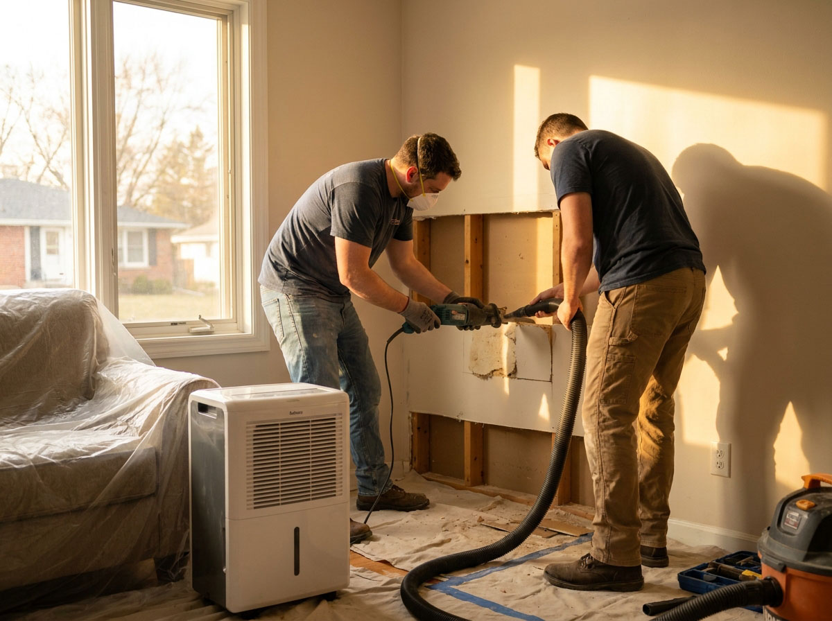 Water Damage Cleanup service photo