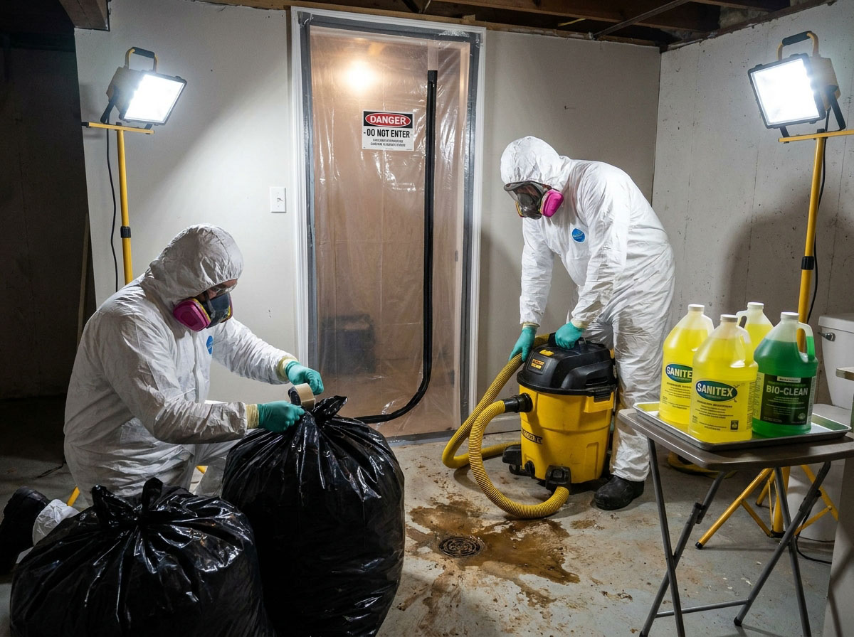 Flood Damage Restoration service photo