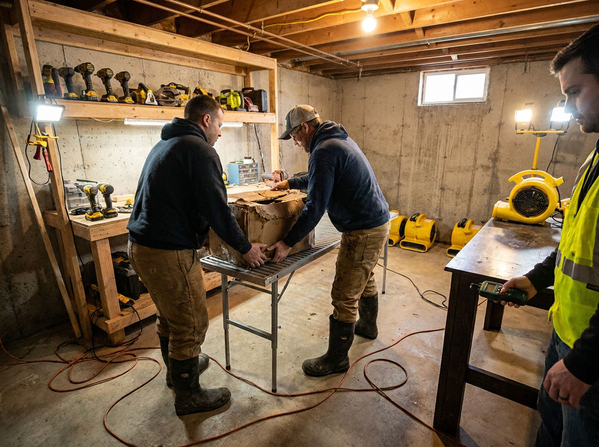 Water Damage Remediation service photo