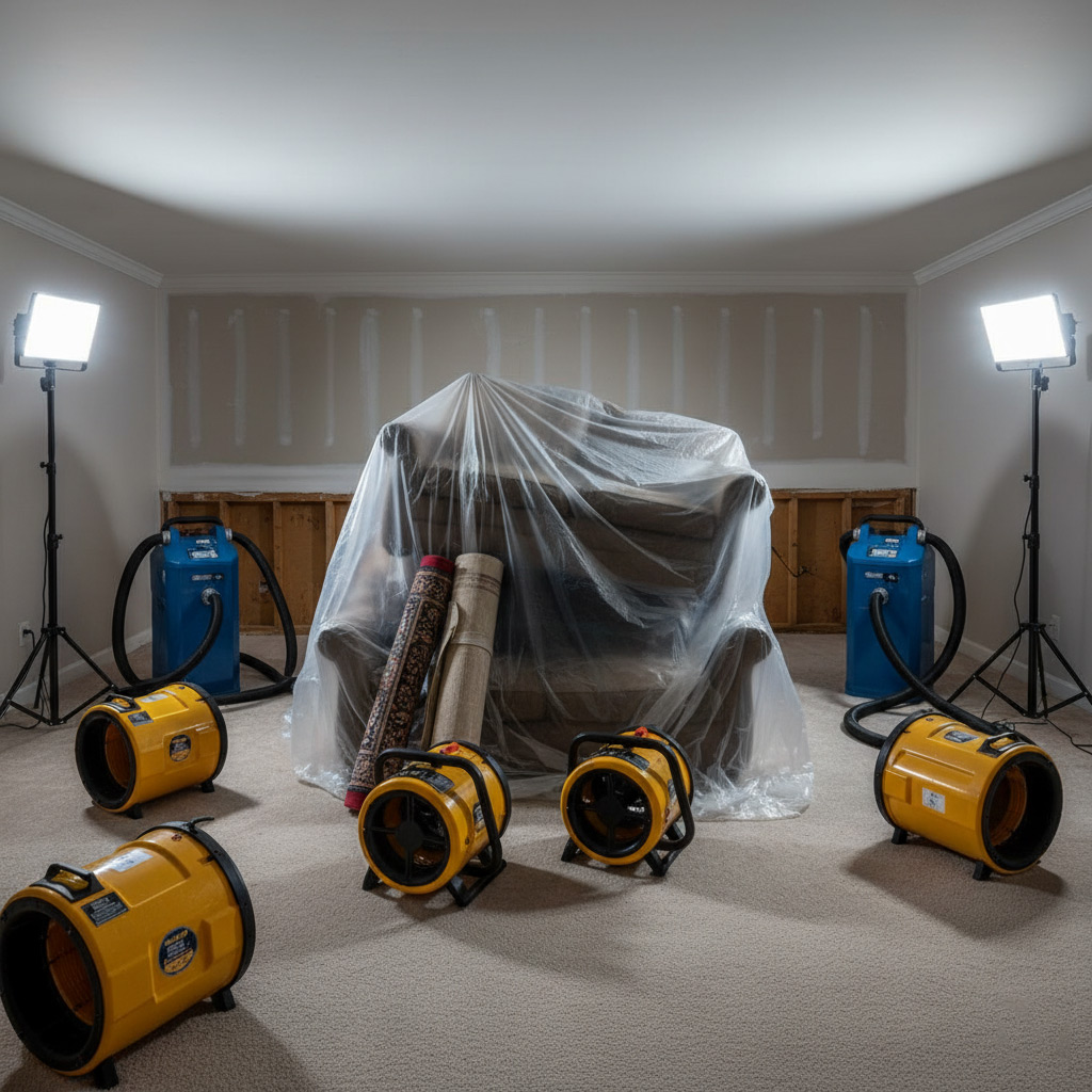 Smoke Damage Restoration service photo