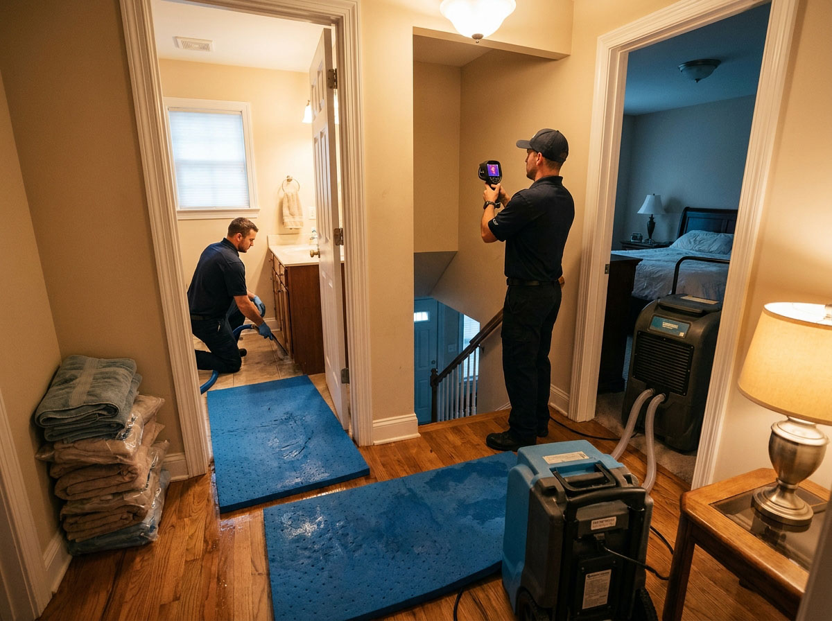 Nassau County Water Damage Restoration service in Hempstead